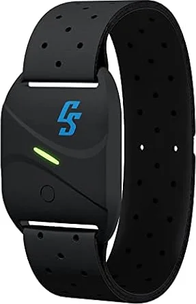 Capital Sports Banda Pulsometro, Monitor Ritmo Cardiaco con Rastreador de Actividad con Ant+/Bluetooth, Banda Frecuencia Cardiaca para Entrenar, Correr, Ciclismo y Deportes, Cinta Contador Pasos