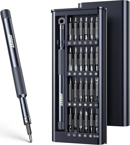 JOREST 52 EN 1 Juego de Destornilladores Precision, Kit de Herramientas Portátil con Torx T3 T4 T5 T6 T7 T8 T9 T10, Triwing Y00, P2/P5, etc, para Macbook, Switch, PS4, PS5, Xbox, PC, Laptop, Gafas