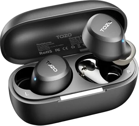 TOZO A1 Auriculares Inalámbricos Bluetooth, Ideales para oídos pequeños