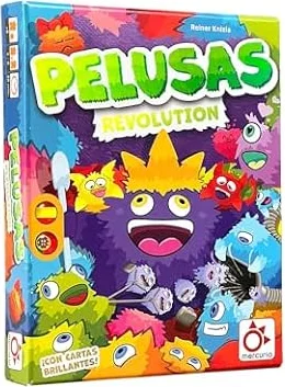 Mercurio - Pelusas Revolution | Juego de Cartas Ágil y Divertido | 110 Cartas Incluidas | Tiempo Aproximado 20 min | a Partir de 8 Años | para 2 a 6 Jugadores