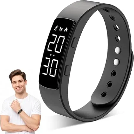 Podómetro reloj sin Bluetooth, rastreador de fitness con contador de