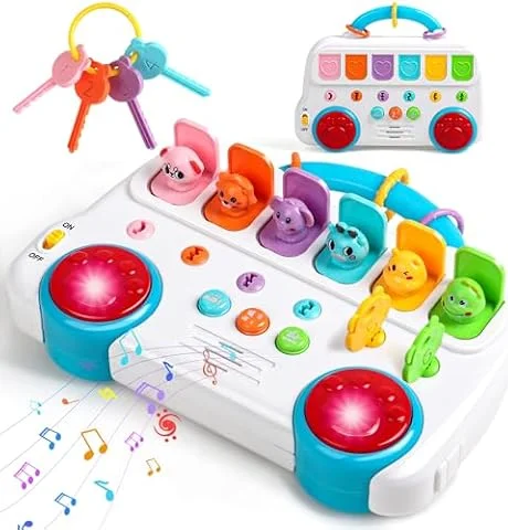Juguetes Niños 1 Año con Música y Sonidos, Juguetes Montessori Bebe 1 Año