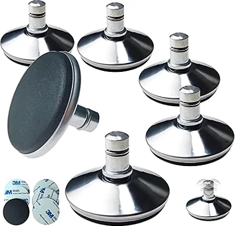 GZjiyu Base Silla Oficina, con Almohadillas de Fieltro Adhesivas,6 Pcs