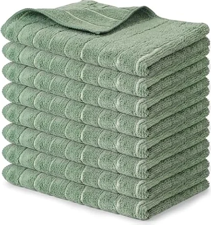 Solvant Juego de 8 Trapos Cocina 65 X 45 cm, Paños de Cocina Buenos SúPer Absorbentes y Resistentes, PañOs de Cocina Buenos, Trapos Cocina Microfibra