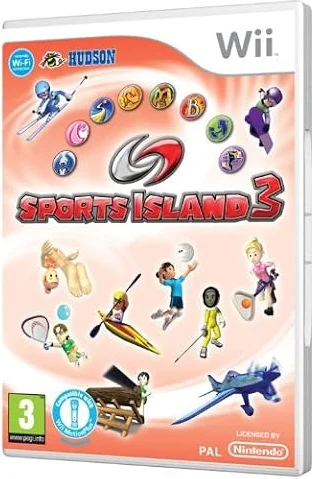 Konami Sports Island 3 - Juego (Nintendo Wii, Deportes, DVD)