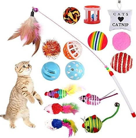 GOLDGE Juguetes para Gatos, Juguetes Gatos, Juguete Gato, Cat Toys